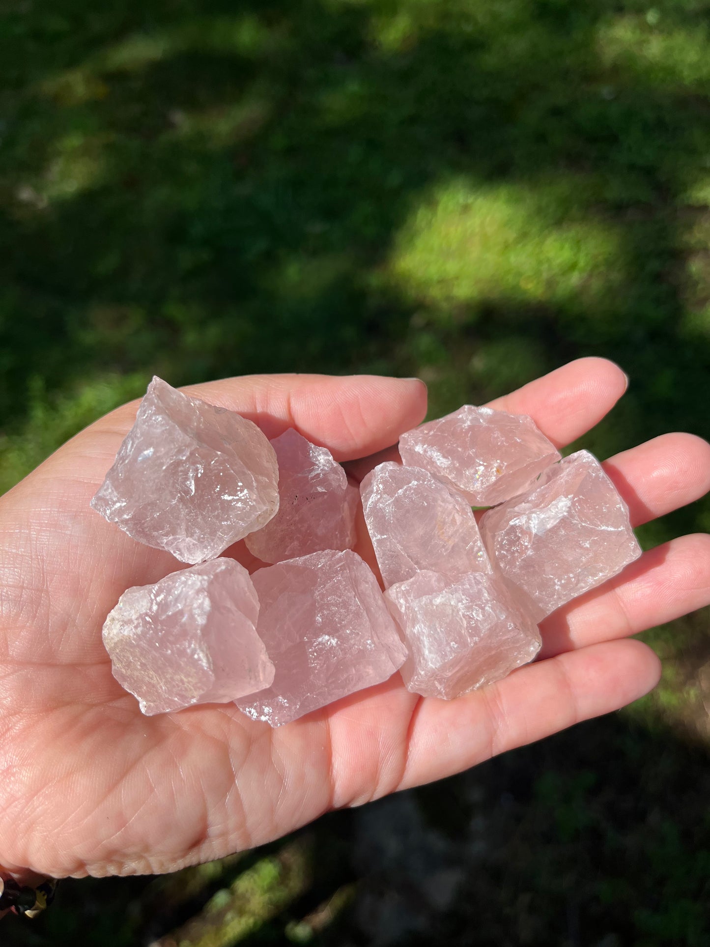 Raw Rose Quartz