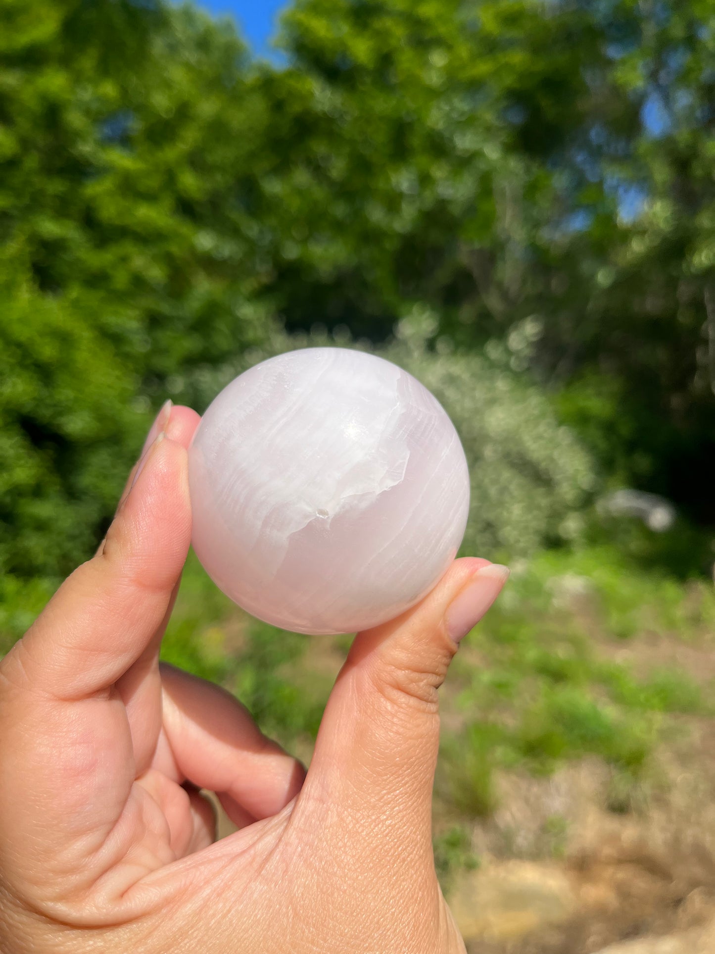 Mangano Calcite Sphere