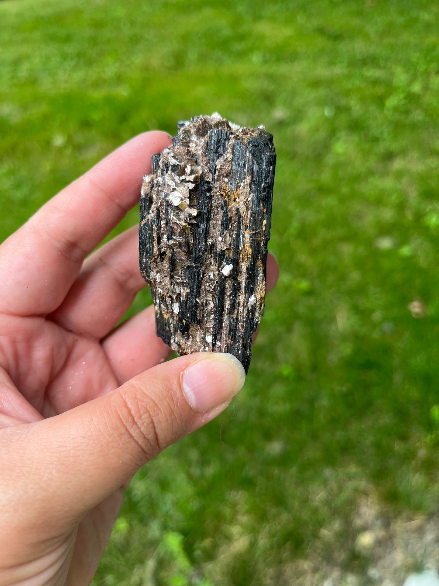 Raw Tourmaline and Mica