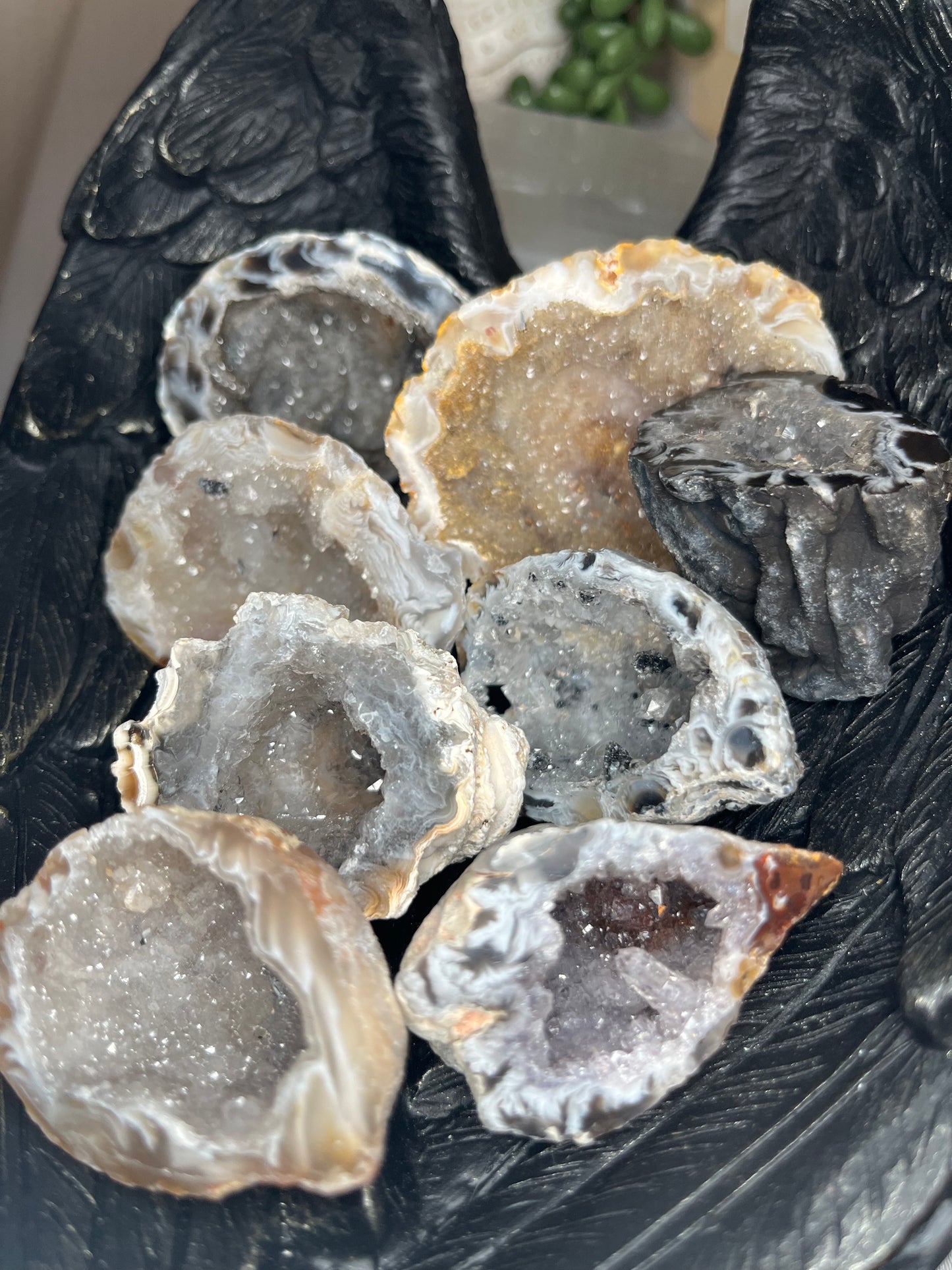 Druzy Agate Geode