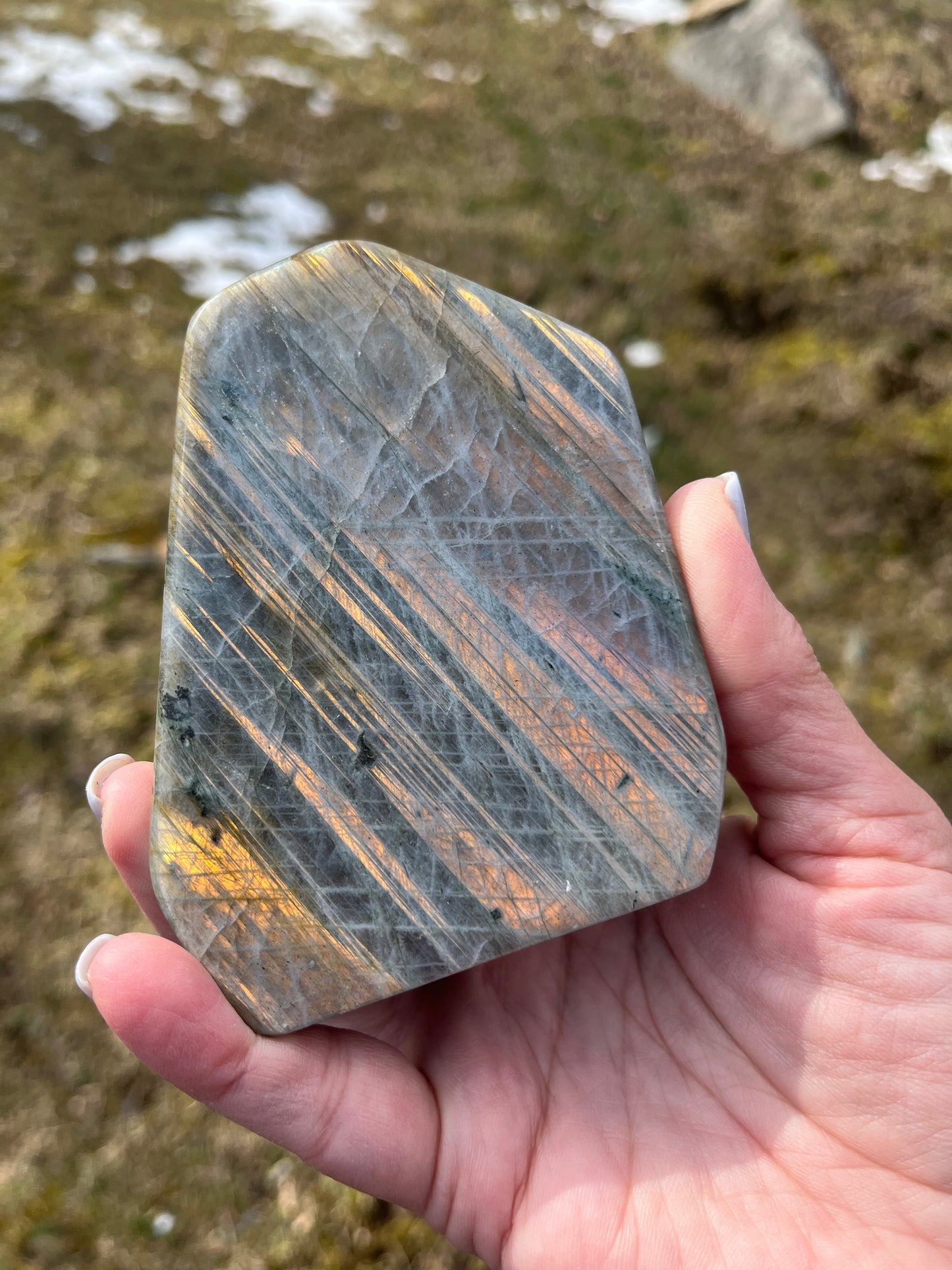 Sunset Labradorite Freeform