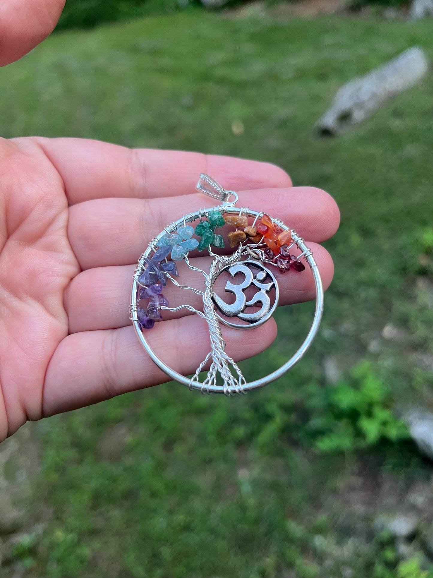 Chakra Tree of Life Pendant