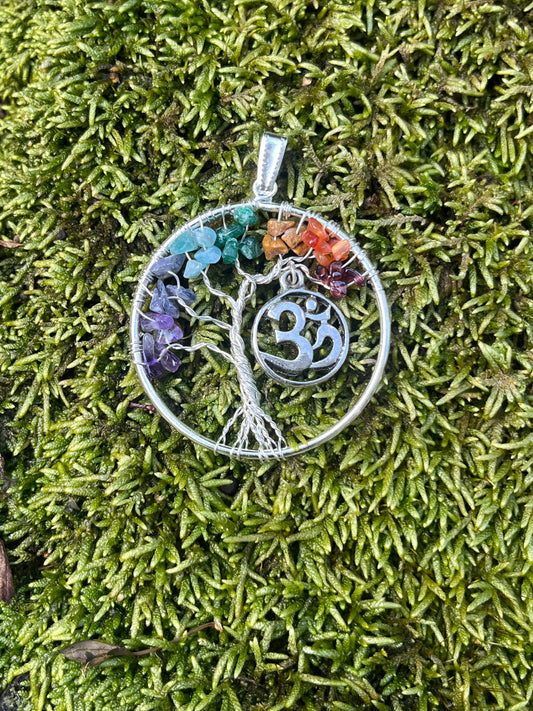 Chakra Tree of Life Pendant