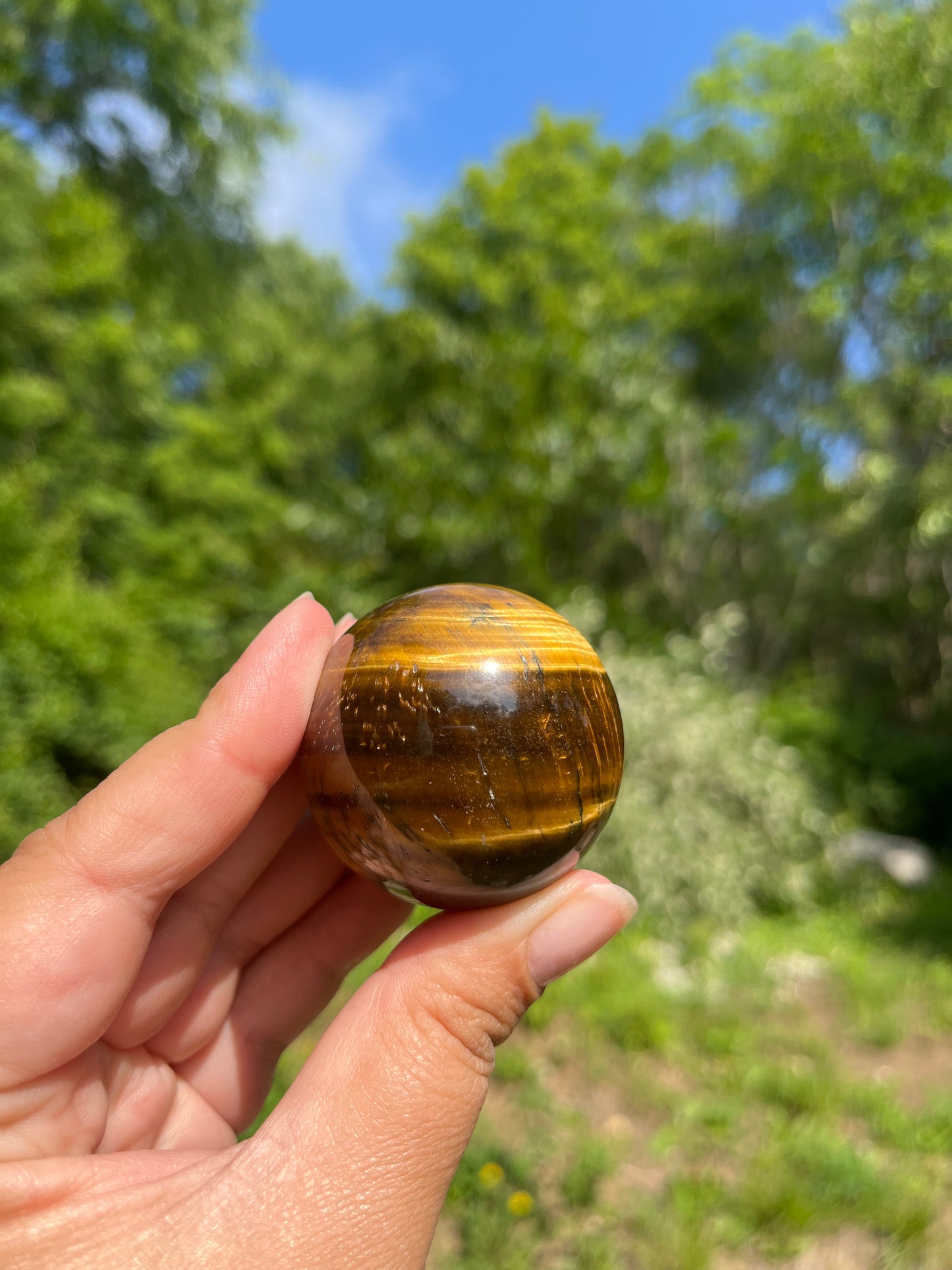 Tiger’s Eye Sphere