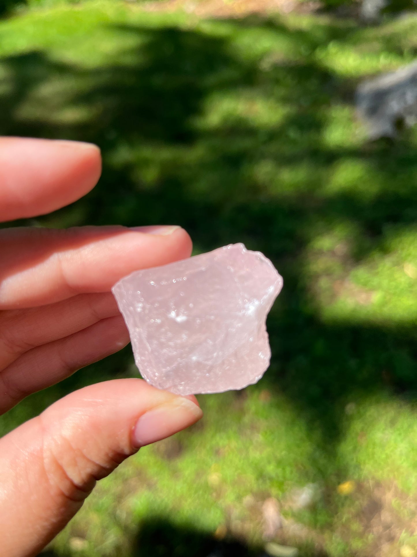 Raw Rose Quartz