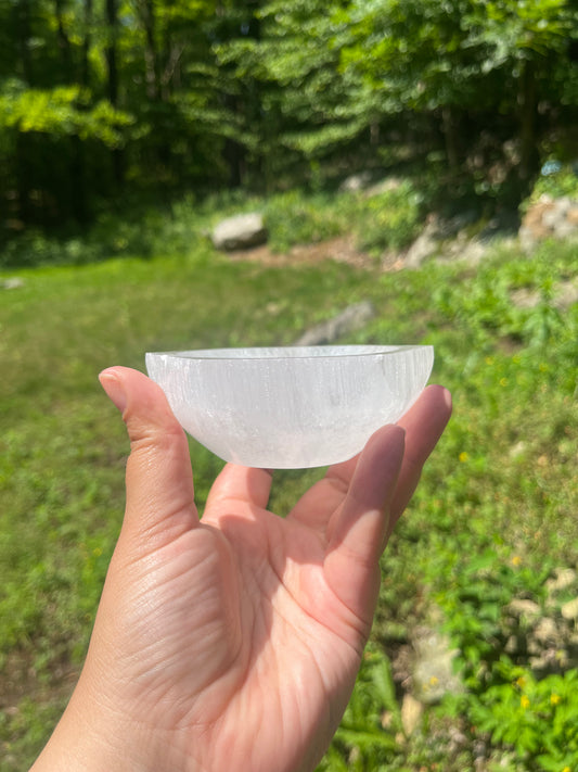 Selenite Bowl