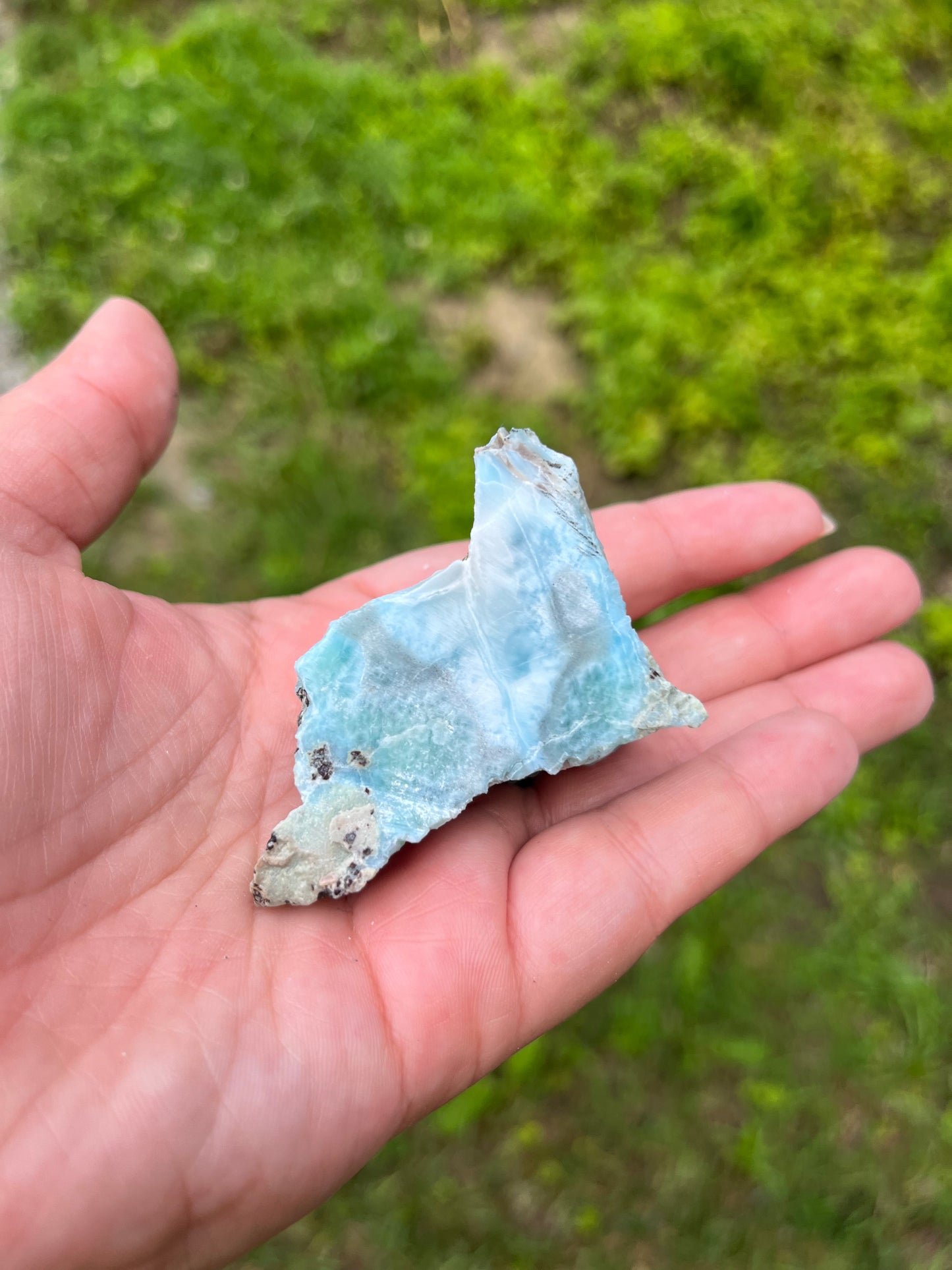 Larimar raw CUT