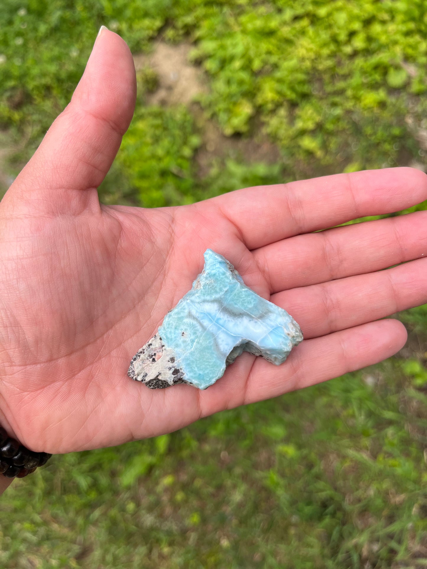 Larimar raw CUT