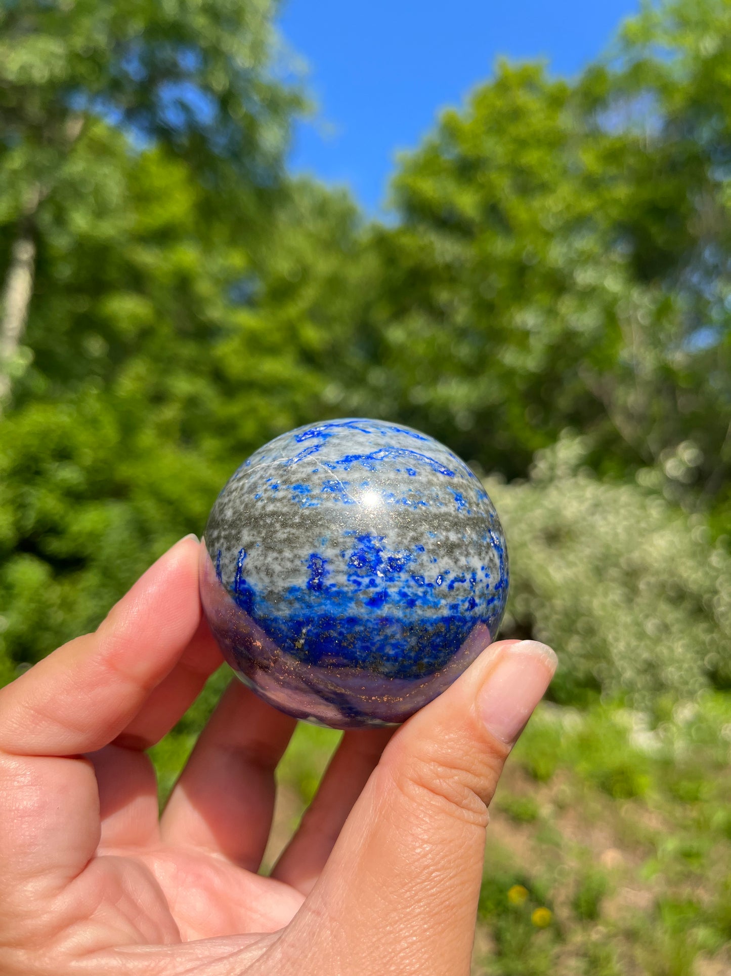 Lapis Lazuli Sphere