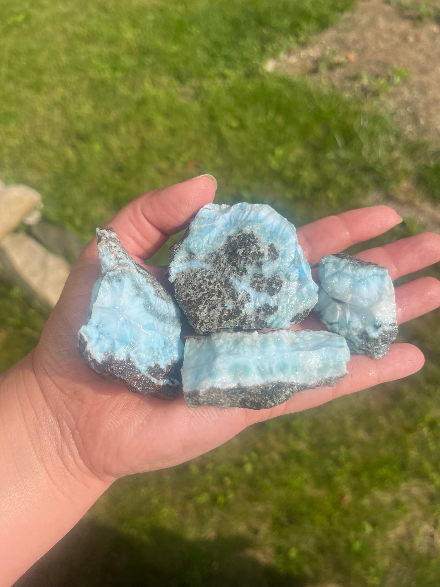 Larimar Raw UNCUT