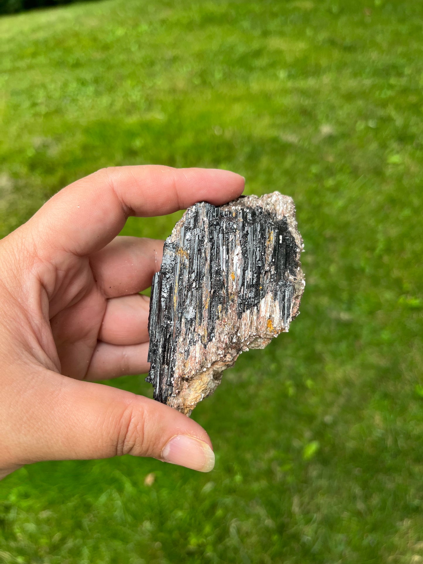 Raw Tourmaline and Mica