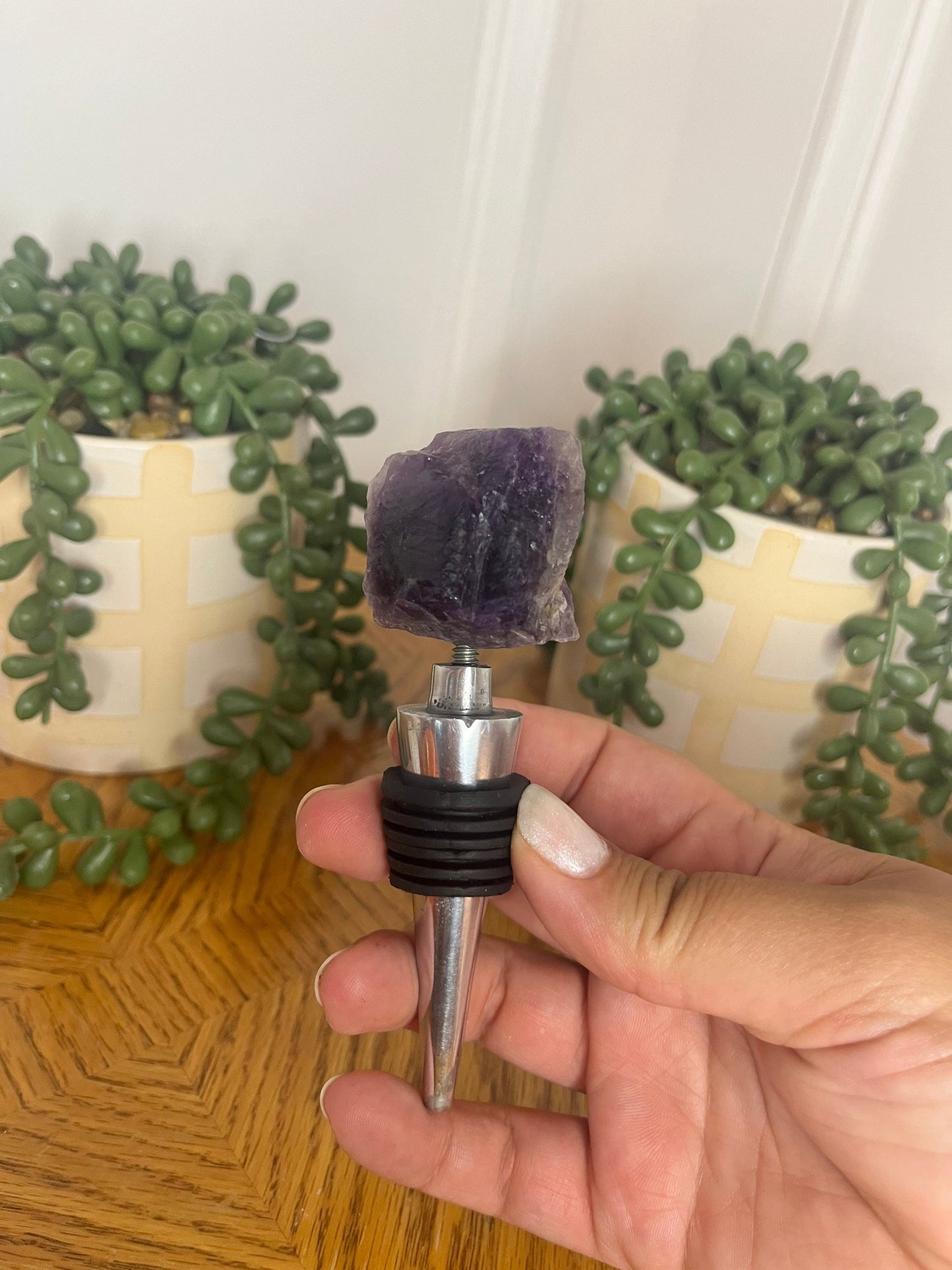 Amethyst Bottle Stopper