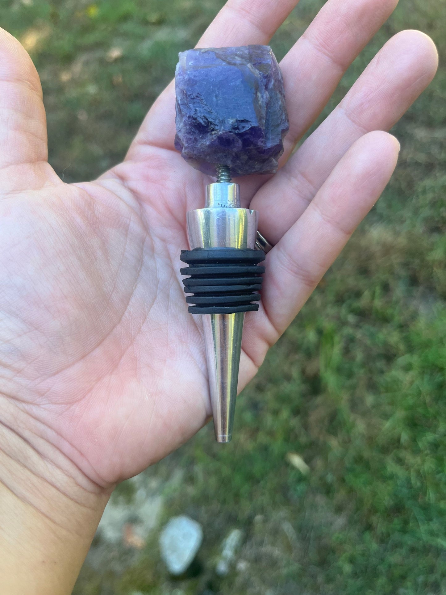 Amethyst Bottle Stopper